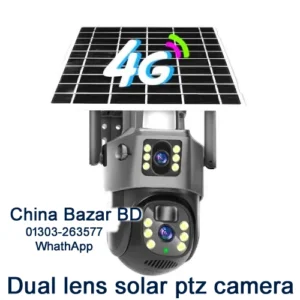 4G SIM SUPPORT CCTV Solar Camera 8MP